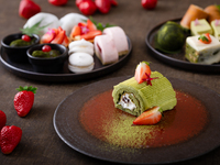 【イブニングハイティー ティーセレクション】 日本茶10種含むティーフリーフロー、季節の前菜＆デザート