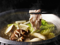 [DINNER] Agu pork shabu-shabu course with all-you-can-drink [Terrace seating only]