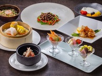 A dinner course to enjoy with all five senses