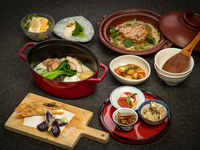 【ヴィーガンコース】野菜が主役の晩ごはんコース