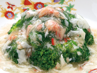 【テイクアウト】ブロッコリーのかに肉あんかけ