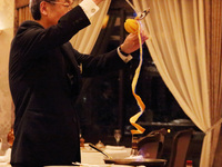 クレープシュゼットフランベサービス