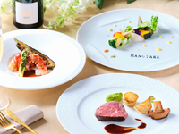 【2026年お正月ディナー（竹）】お祝いの乾杯酒付！前菜からメインは旬魚、国産牛フィレ肉にお重ドルチェの全5品迎春コース