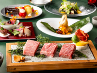  【Christmas 2025】 Moegi - Kobe Beef, Yonezawa Beef, and Saga Beef Tasting Teppanyaki Course (Entry 8:00 p.m.)