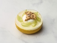 Kabocha panna cotta