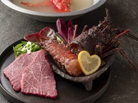 【35,000円コース】黒毛和牛×伊勢海老のしゃぶしゃぶ、岐阜県・曽我さんの”いのちの壱”(都内唯一)のシャトーブリアン丼、あわび粥やトリュフ香る12種サラダも味わえる特別コース