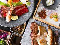 Yakitori and Hokkaido Fresh Sashimi Course at Sansui Dining
