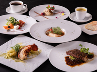 【冬の美食コース ～年末年始限定～】国産牛ロース肉のグリルや真鯛と帆立のスープ仕立てなどを堪能　イタリアンディナー全6皿