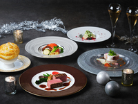 【年末年始★特別プラン】オマール海老と厳選黒毛和牛のWメイン含む全5品、乾杯シャンパン付き