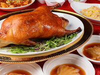 【休日贅沢コース】ふかひれ胸ひれや北京ダック、麻婆豆腐など全7品【個室選択可】＋１ドリンク♪