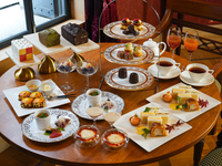 Fresh green afternoon tea set [private room only]