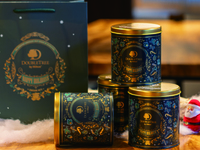 【外帶預訂】希爾頓逸林飯店聖誕限量版曲奇鐵盒