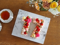 【記念日・お祝い】数字が選べるナンバーケーキ付！乾杯ドリンク付