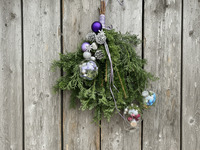 【特別プラン】クリスマススワッグ製作特別レッスン & Lunch Set B　【11:45枠】