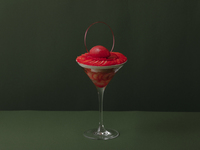 【[December1-] Dessert Set】 Strawberry and Madagascar Vanila Parfait + Coffee or Tea