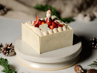 きび糖と苺のショートケーキ 11cm