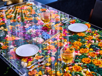 [12/24-25 only - Guaranteed flower table seating] Christmas Afternoon + Tea Stand + 10 kinds of free-flowing tea + Flower plate or bear cake