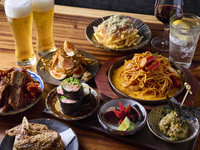 3-hour all-you-can-drink course [Matsu: Seasonal Course] Includes an assortment of seasonal vegetables, rolled sushi, and even a charcoal-grilled main course. Enjoy in luxury!!