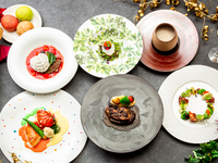 [Perfect for proposals and celebrations - Semi-private room guaranteed - 12/24 & 25 only] Christmas dinner in the sky "Noel course 6 dishes" + champagne toast + souvenir included