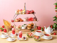 【2025年12月1日～12月30日】【平日限定割引・120分制】アフタヌーンティーセット🍓～いちご＆チョコレート～