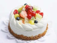 【11/1～】生デコレーション フルーツ　4号（直径12㎝） 2～3名様 