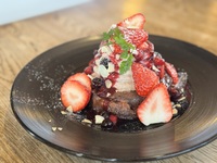 苺のショコラフレンチトースト