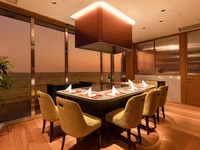 【週末1組限定ディナー個室（テラス付）プラン】スパークリングワイン、メッセージプレート付き