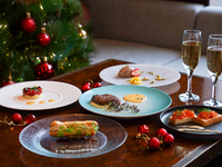 【クリスマスディナー2025★個室席確約｜オリジナルスパークリングワインフルボトル付】地上220mの夜景とともにXmasを彩るフルコース(12/21・22・23・25限定)