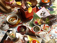 鮑と和牛　〆は鯛飯釜炊き