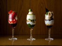 夜パフェ【いちご・抹茶ティラミス・チョコバナナ】