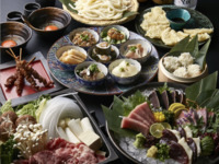 九州うまかもん×近江牛！贅沢すき焼きコース　9品【2H飲放付】7,000円（税込）