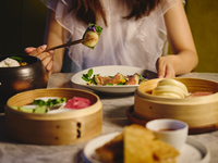 【Dinner】忘新年会プラン☆TOKYO Night View☆ 飲み放題付エスニックシェアコース 7500