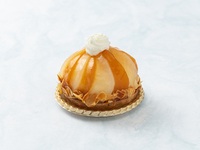 洋梨のキャラメルタルト