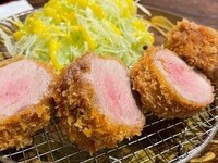やんばる島豚あぐーの希少部位！シキンボカツ定食