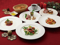 Official lowest price (for reservations made from 17:00, 17:30, or 18:00 in the first session) Christmas Special Dinner Course 2025 9,000 yen (tax included) 6 dishes