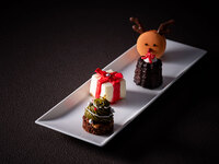 Homemade Four Kinds of Petits Fours and Beverage Combo