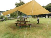 [No preparation or cleanup required! Easy BBQ rental set] Regular plan (normal tarp setup)