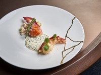 【Dinner】Noel クンセイ（KUNSEI）グラス ロゼシャンパン付き