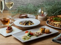 【X'mas Pairing Course】ソムリエ厳選２種ペアリングと贅沢食材を使ったスペシャルコース 19:00,19:30