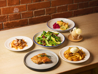 【生ビール、スパークリングワイン含む3H飲み放題】オードブルからデザートまで全６品