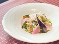 お魚ランチセット【 赤魚のフリットサラダ仕立て～大葉のソース～】(ドリンク付）