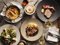 Dinner｜＜フリーフロー付き＞アラカルト5品シェアコース