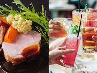 【忘年会・新年会におすすめ！】2時間飲み放題付き（平日）厳選豚肉や旬野菜を使用した4品ディナー -SEASON-