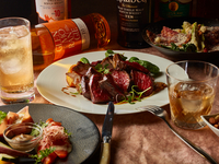 【TS】【Premium Scotch Whisky Plan】シングルモルトや国産ハーブリキュールなど合計35種以上が飲み放題！大満足のお料理全4皿【12月限定】