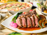 ★Christmas Dinner「Buffet de Noël ～聖夜～」北海道産牛ステーキ＆和牛ローストビーフ！ペストリーシェフ特製ケーキも好きなだけ！！＜12/23＞