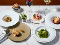 【乾杯スパークリングワイン付】 Chef’s Dinner Course 全7品