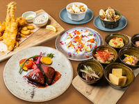 【SVBを楽しみたいなら...】「麦富コース」大皿全4品10種＋2時間飲み放題 6,800円