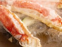 大タラバガニと和牛懐石（ロース60g）