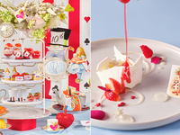 土日祝『アリスのストロベリーアフタヌーンティー』 ～不思議の国のアリス”の甘いお茶会へ誘う～  ＋ティーセレクション＋スペシャリテデザート ※マリアージュフレール飲み放題付き