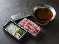 【数量限定】 鹿児島黒豚会席B（蟹酢甲羅盛りなど全7品）